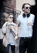 LILY COLLINS and Jamie Campbell Bower Out and About in London 06/25 ...
