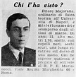Ettore Majorana - Alchetron, The Free Social Encyclopedia