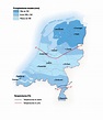Netherlands Climate map | Digital Maps. Netmaps UK Vector Eps & Wall Maps