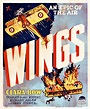Created in 1927, this poster was designed for the motion picture "Wings ...