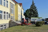 Sorbische Schule Räckelwitz | Gebäudefolie Dresden