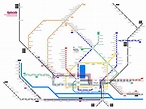 Hamburg Metro Route map