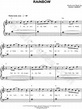 Kesha "Rainbow" Sheet Music (Easy Piano) in C Major - Download & Print ...
