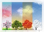 春夏秋冬四季大树树图片素材-编号07944619-图行天下
