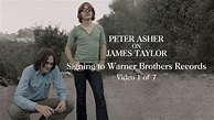 James Taylor - Signing To Warner Records (Peter Asher Interview #1 ...
