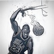Cómo dibujar A Michael Jordan 】 Paso a Paso Muy Fácil 2024 - Dibuja Fácil