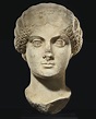 A ROMAN MARBLE PORTRAIT HEAD OF THE EMPRESS AGRIPPINA MINOR CIRCA 50 A ...