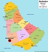 Barbados Maps | Detailed Maps of Barbados Island