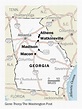 Map Of Georgia athens | secretmuseum