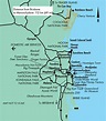 Sunshine Coast and Hinterland Map - Queensland Australia | Sunshine ...