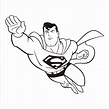√ COMPLETO! Superman Para Colorear Facil – superman para colorear facil ...