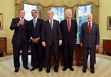 U.S. Presidents of the 1990s and 2000s (41 to 44)