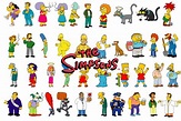Los Simpsons personajes colección completa 44 imágenes - Etsy España