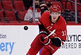 Download Andrei Svechnikov Ice Hockey Winger Wallpaper | Wallpapers.com