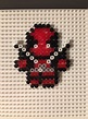 Deadpool hama mini perler beads | Plantillas hama beads, Hama beads ...