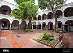 Aspect of the interior of Escuela de Bellas Artes, Cartagena de Indias ...