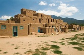 Pueblo Architecture in Taos, New Mexico
