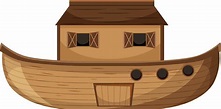 estilo de dibujos animados de arca de noé en blanco aislado 3544457 ...