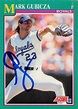 Mark Gubicza autographed Baseball Card (Kansas City Royals) 1991 Score #212