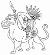 Dibujos de Maya y Los Tres para Colorear - Dibujos-Online.Com