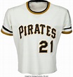 1971-72 Roberto Clemente Game Worn Pittsburgh Pirates Jersey, MEARS ...