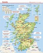 Mapa de Escocia - Lonely Planet