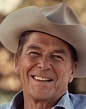 cowboy ronald reagan cowboy hat hat president 4k Phone HD Wallpaper