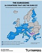 The difference between Europe, the European Union, the eurozone, and ...
