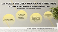 LA NUEVA ESCUELA MEXICANA: PRINCIPIOS Y ORIENTACIONES PEDAGÓGICOS by ...