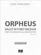 Stravinsky: Orpheus - Sheet Music X - Scores & Orchestral Parts