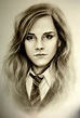 hermione__emma_watson_by_knesya27-d7q1jzu.jpg (1350×2000) | Pintura de ...