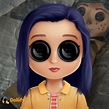 Muñeca de coraline y la puerta secreta | Coraline muñeca, Coraline ...