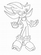 Desenhos do Shadow the Hedgehog para Colorir