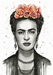 Ilustraciones De Frida Kahlo Frida Kahlo Frida Kahlo Dibujo Frida ...