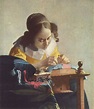 Großbild: Jan Vermeer van Delft: Die Spitzenklöpplerin