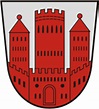 Dinslaken (Nordrhein-Westfalen), Wappen - Vektorgrafik