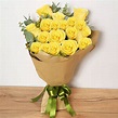 Online 18 Yellow Roses Bouquet Gift Delivery in Singapore - FNP