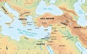 Mapa Biblico De Asia Menor | Images and Photos finder