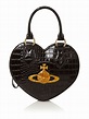 Vivienne Westwood Chancery Croc Heart Tote Bag in Black | Lyst