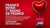 France Inter 1re Radio de France, saison record avec 13.4% de part d ...