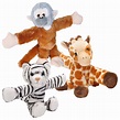 Wild Republic Huggers Plush Giraffe, Monkey, and Tiger - Walmart.com ...