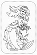 109 Desenhos da Ariel para colorir e imprimir