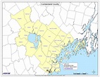 Map Of Cumberland County Maine - Maps For You