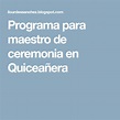 Programa para maestro de ceremonia en Quiceañera Lavender Wedding Cake ...