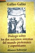 Libro Diálogo sobre los dos máximos sistemas del mundo ptolemaico y ...