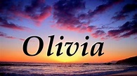 Origem e significado do nome Olivia - Sou Mamãe