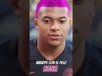 Descubre el nuevo look de Mbappé: ¡Sorprendente cabello rosa que está ...