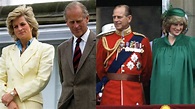 La relación entre Felipe, duque de Edimburgo, y Lady Di