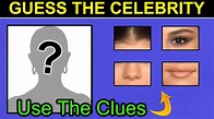 Guess Who The Celebrity Is From The Clues on The Screen | Can You Guess ...