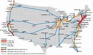 24x32 Amtrak US Train Route Map - workxon.com